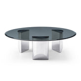 Whiteline Modern Living Naomi Coffee Table in Silver Color - CT1934